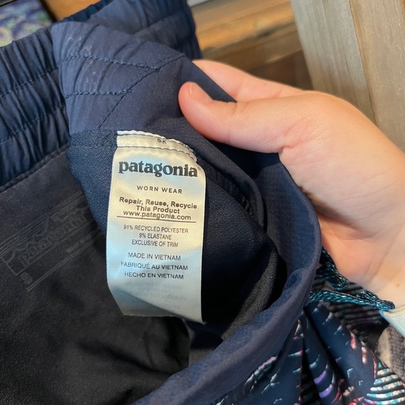 Patagonia women’s nine trails running shorts size small - Picture 5 of 10